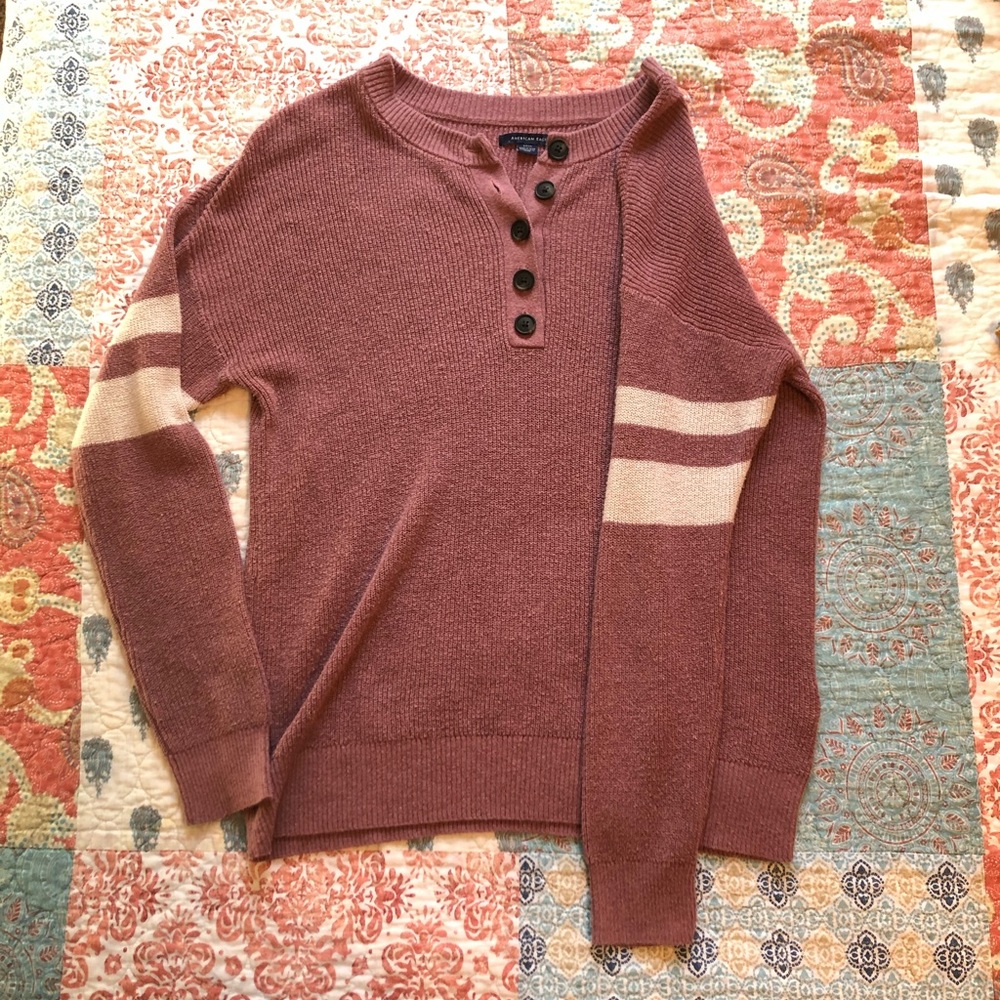 American Eagle Blush Pink Sweater